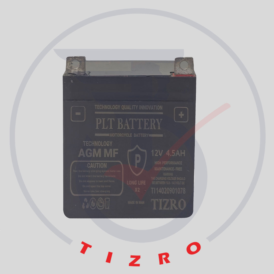 باطری ژل پلیمر 4/5 آمپر TIZRO PLT